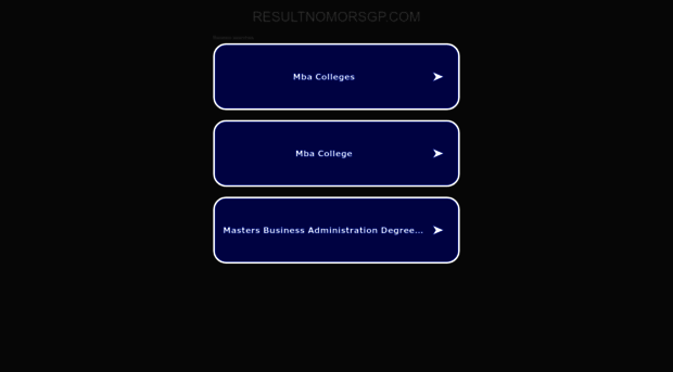 resultnomorsgp.com