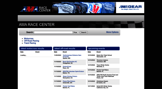 results.americanmotorcyclist.com