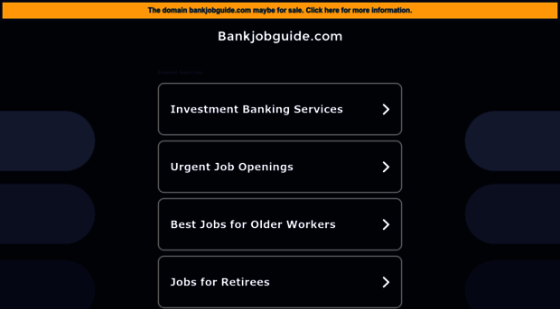 results.bankjobguide.com