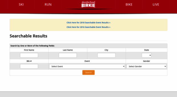 results.birkie.com