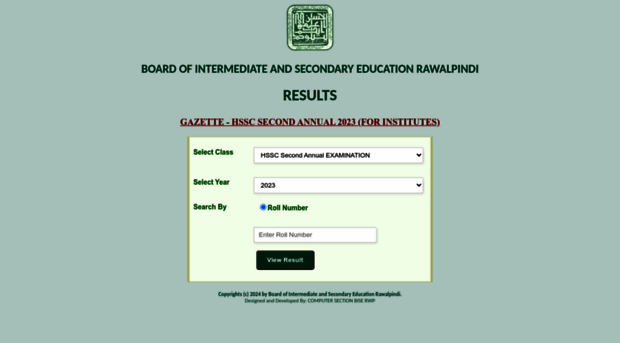 results.biserawalpindi.edu.pk