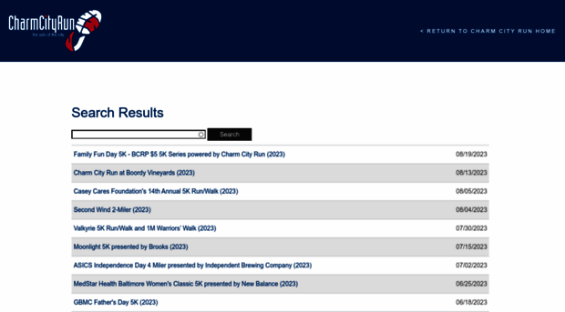 results.charmcityrun.com