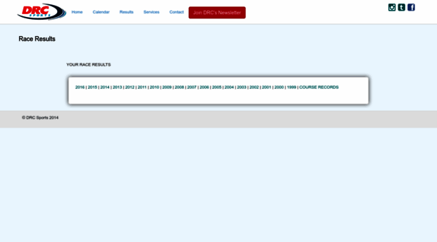 results.drcsports.com