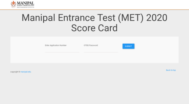 results.manipal.edu