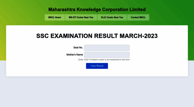 results.mkcl.org