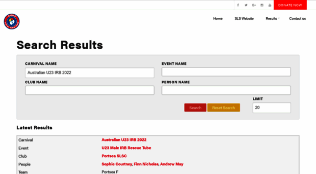 results.sls.com.au