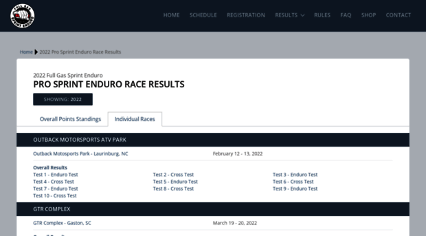 results.sprintenduro.com