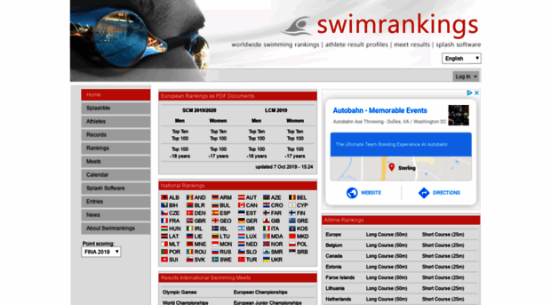 results.swimrankings.net
