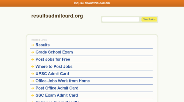 resultsadmitcard.org