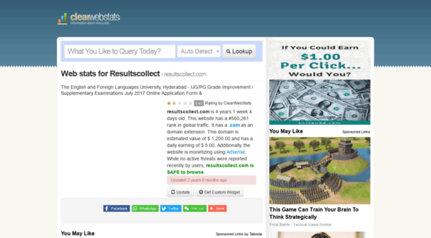 resultscollect.com.clearwebstats.com