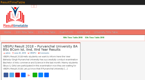 resulttimetable.in