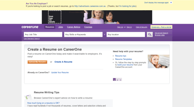 resume.careerone.com.au