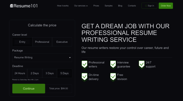 resume101.org