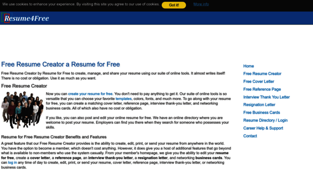 resume4free.com