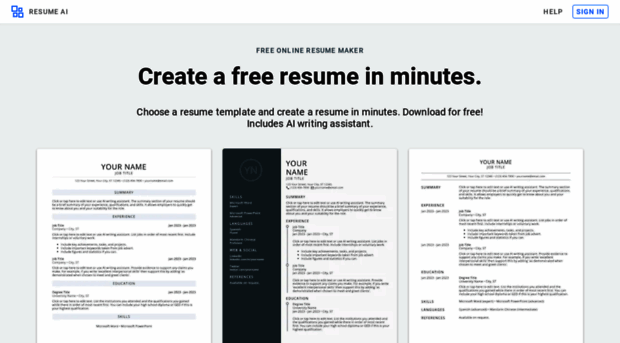 resumeai.com