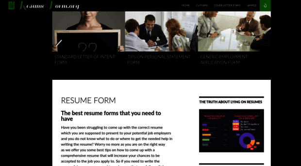 resumeform.org
