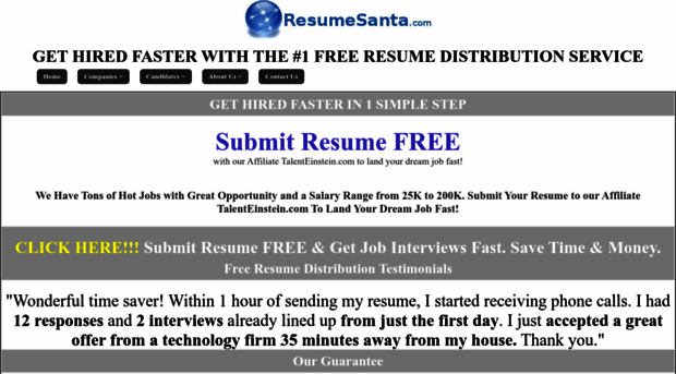 resumesanta.com