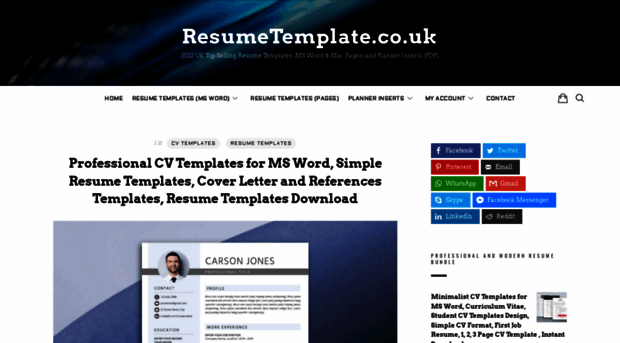 resumetemplate.co.uk