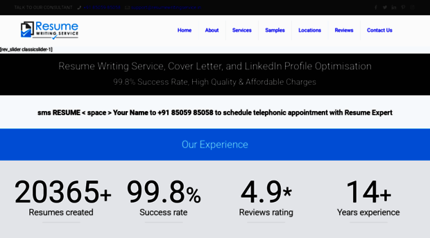 resumewritingservice.in