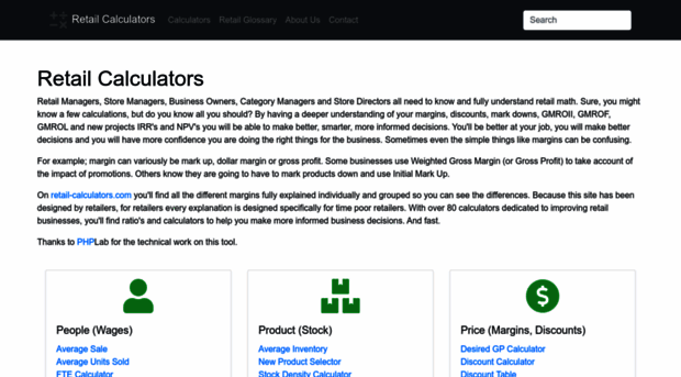 retail-calculators.com