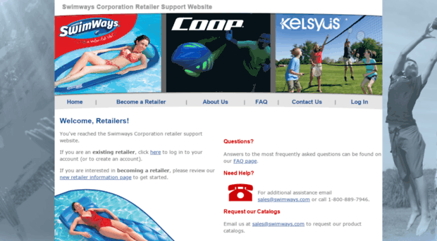 retailer.swimways.com