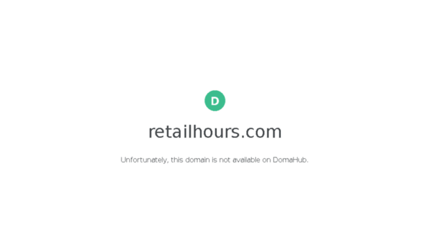 retailhours.com