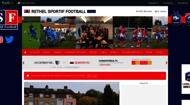 rethel-sportif-football.footeo.com