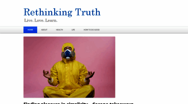 rethinkingtruth.com