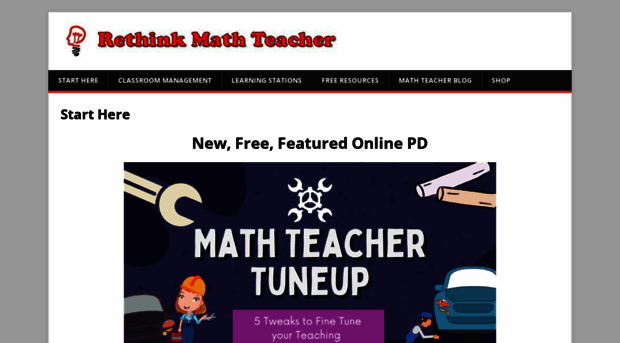 rethinkmathteacher.com