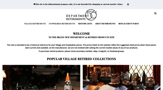 retiredproducts.department56.com