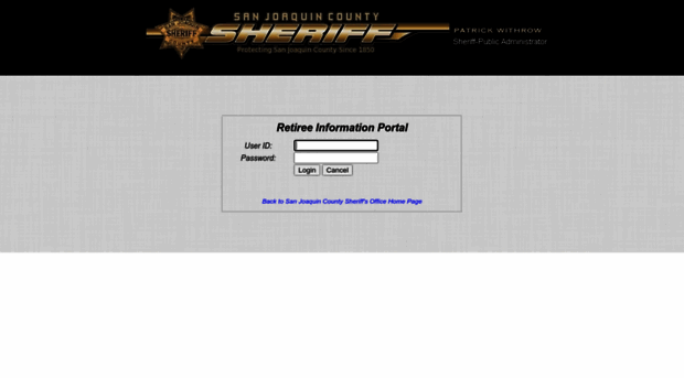 retiree.sjsheriff.org