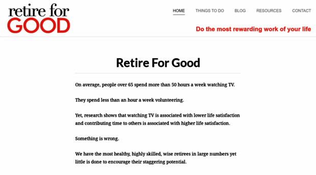 retireforgood.org