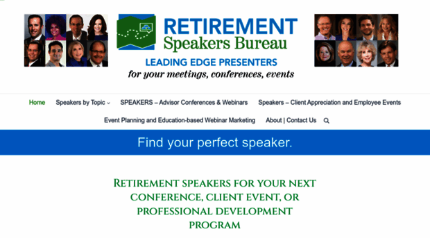 retirement-speakers-bureau.com