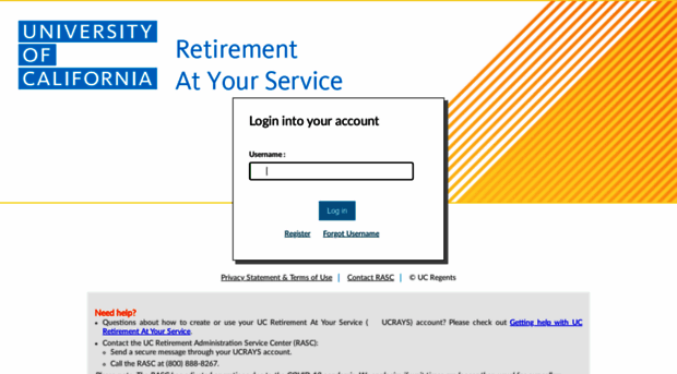 retirementatyourservice.ucop.edu