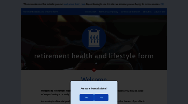 retirementhealthform.co.uk