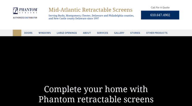 retractablescreensofpa.com