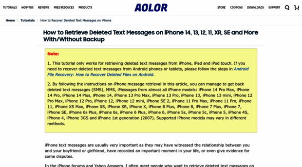 retrievedeletedtextmessagesiphone.aolor.com