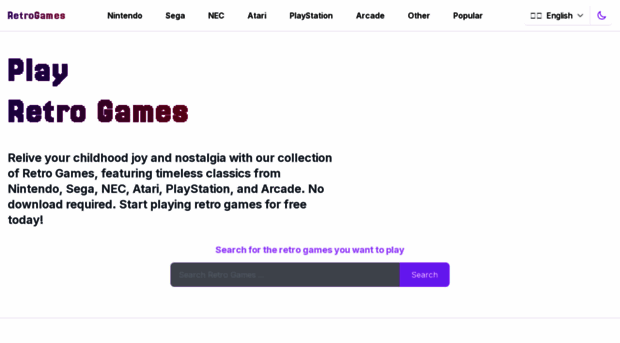 retro-games.org - Retro Games - Play Retro Games... - Retro Games