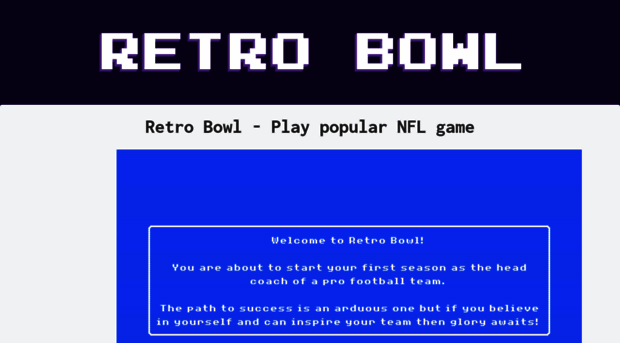 retrobowl.fun