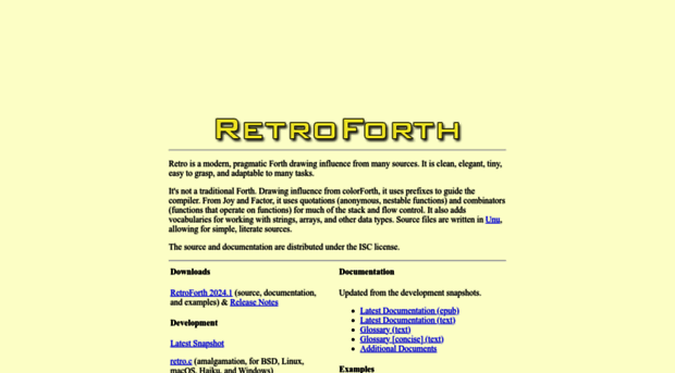 retroforth.org