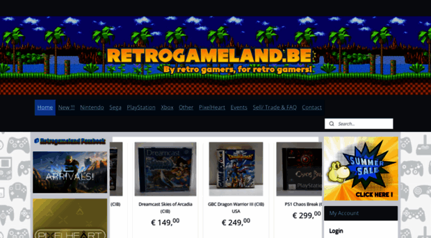 retrogameland.be