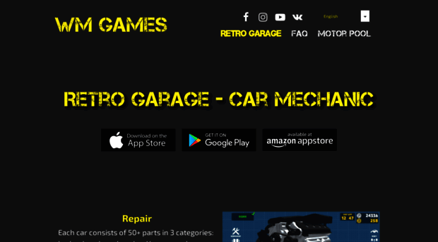 retrogaragegame.com