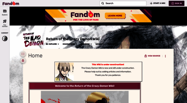 return-of-the-crazy-demon.fandom.com