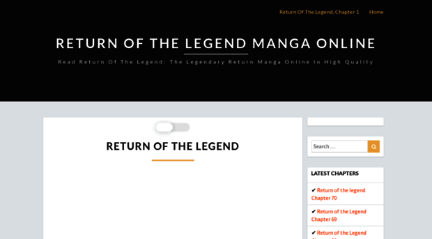 returnofthelegend.com