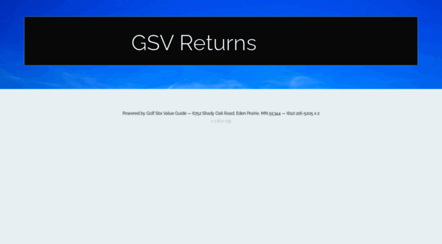 returns.golfstixvalueguide.com