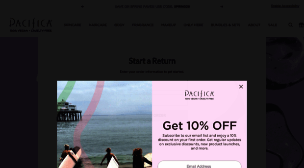 returns.pacificabeauty.com