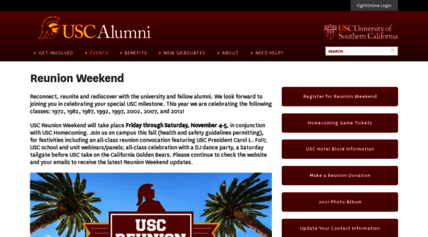 reunions.usc.edu