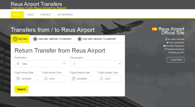 reus-airport-transfers.com