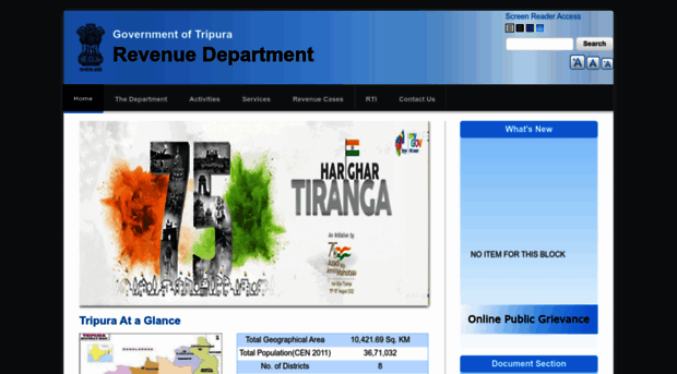 revenue.tripura.gov.in