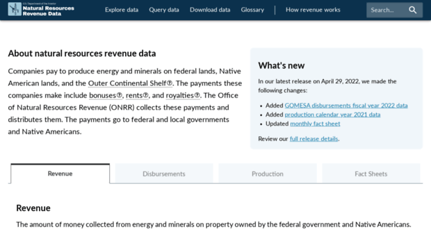 revenuedata.doi.gov